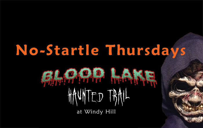 No-Startle Thursday at Blood Lake Haunted Trail, Midlothian, Virginia, United States