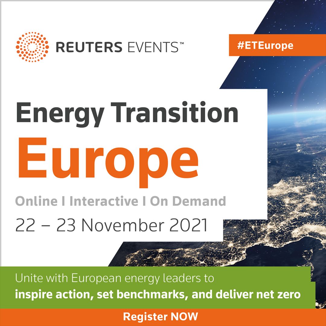Reuters Events: Energy Transition Europe, Online Event