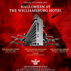 The Williamsburg Hotel Halloween Friday party 2021