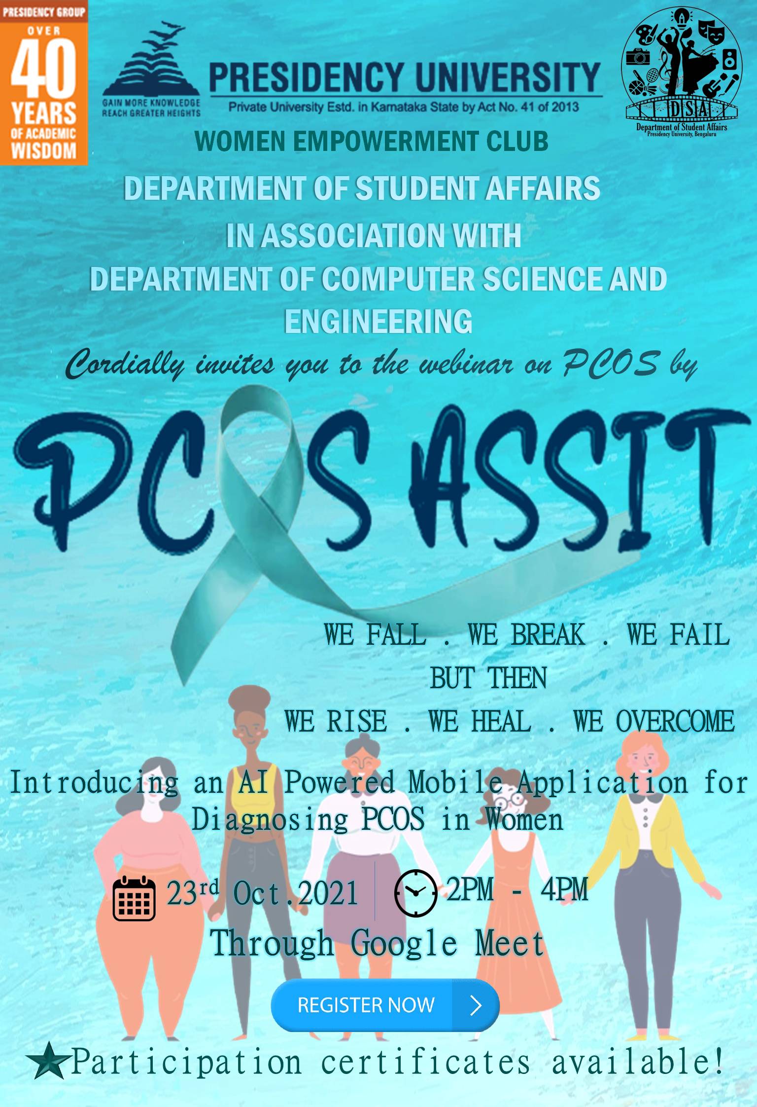 Webinar on PCOS awareness by PCOSASSIST, Online Event