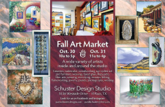 Fall Art Market at Schuster Design Studio