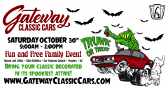 Trunk or Treat - Caffeine and Chrome-Classic Cars and Coffee at Gateway Classic Cars of Houston