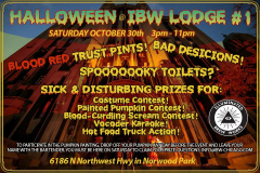 Halloween @ IBW Lodge #1
