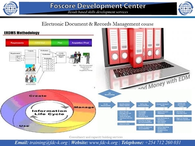 Electronic Document & Records Management course, Nairobi, Nairobi County,Nairobi,Kenya