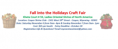 Fall Into the Holidays Craft Fair