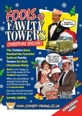 Fools @ Fawlty Towers Christmas Special Dinner Haywards Heath 17/12/2021