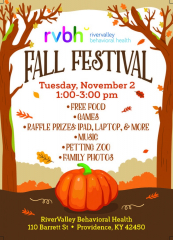 RiverValley Behavioral Health Fall Festival