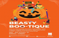 Beasty Boo-tique October Half Term Fun at The Mall, Wood Green