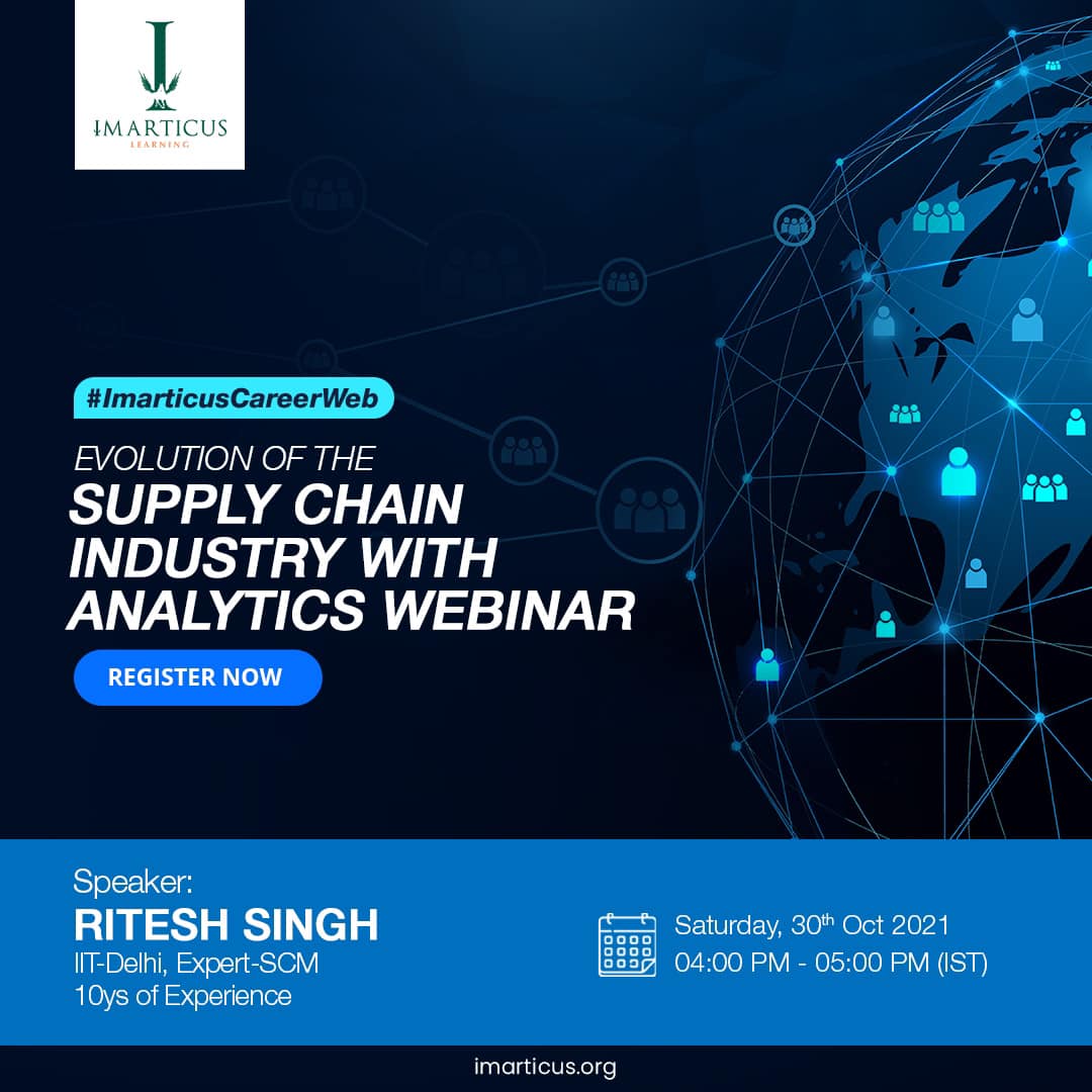 Webinar on Evolution of Supply Chain Industry with Analytics, Online Event
