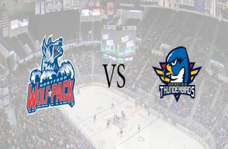 Hartford Wolf Pack vs Springfield Thunderbirds - March 23, 2022, Hartford, Connecticut, United States
