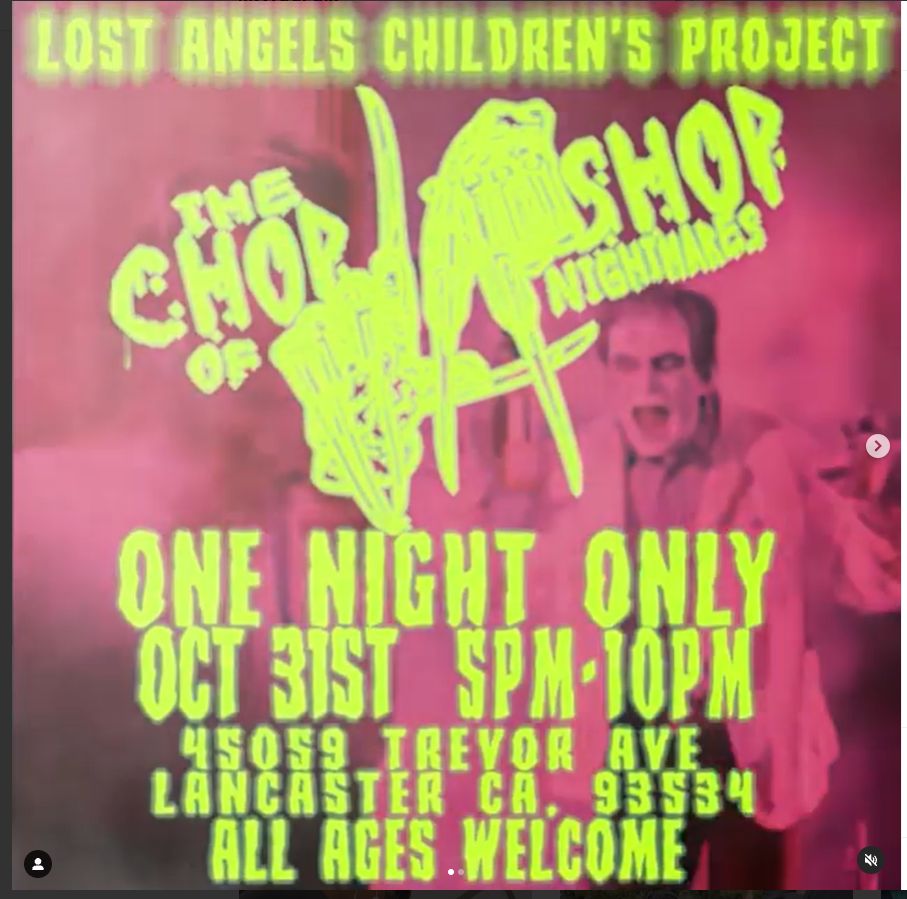 Lost Angels Chop Shop of Nightmares, Lancaster, California, United States