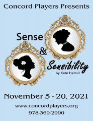 Jane Austen's Sense & Sensibility comes to Concord, MA November 5-20
