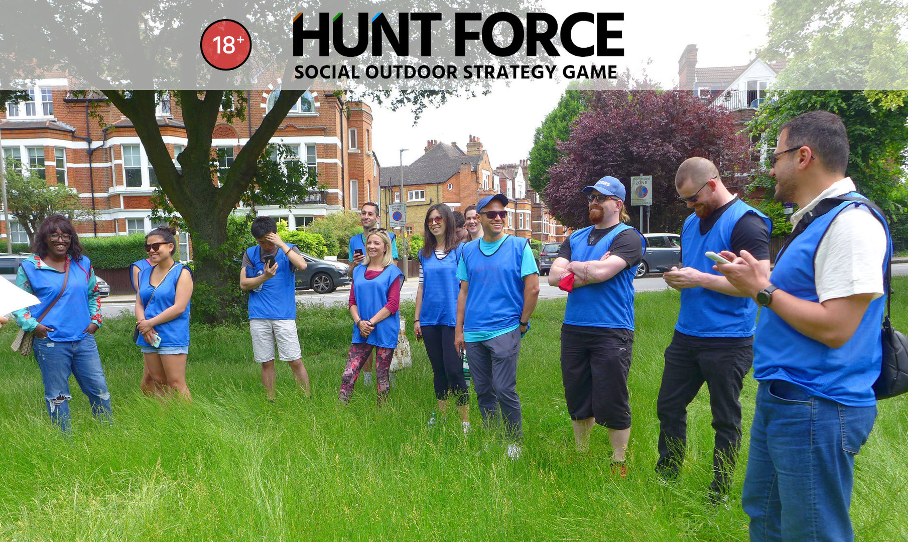 Covertly get to locations while being hunted - Hunt Force, social outdoor game, London, United Kingdom