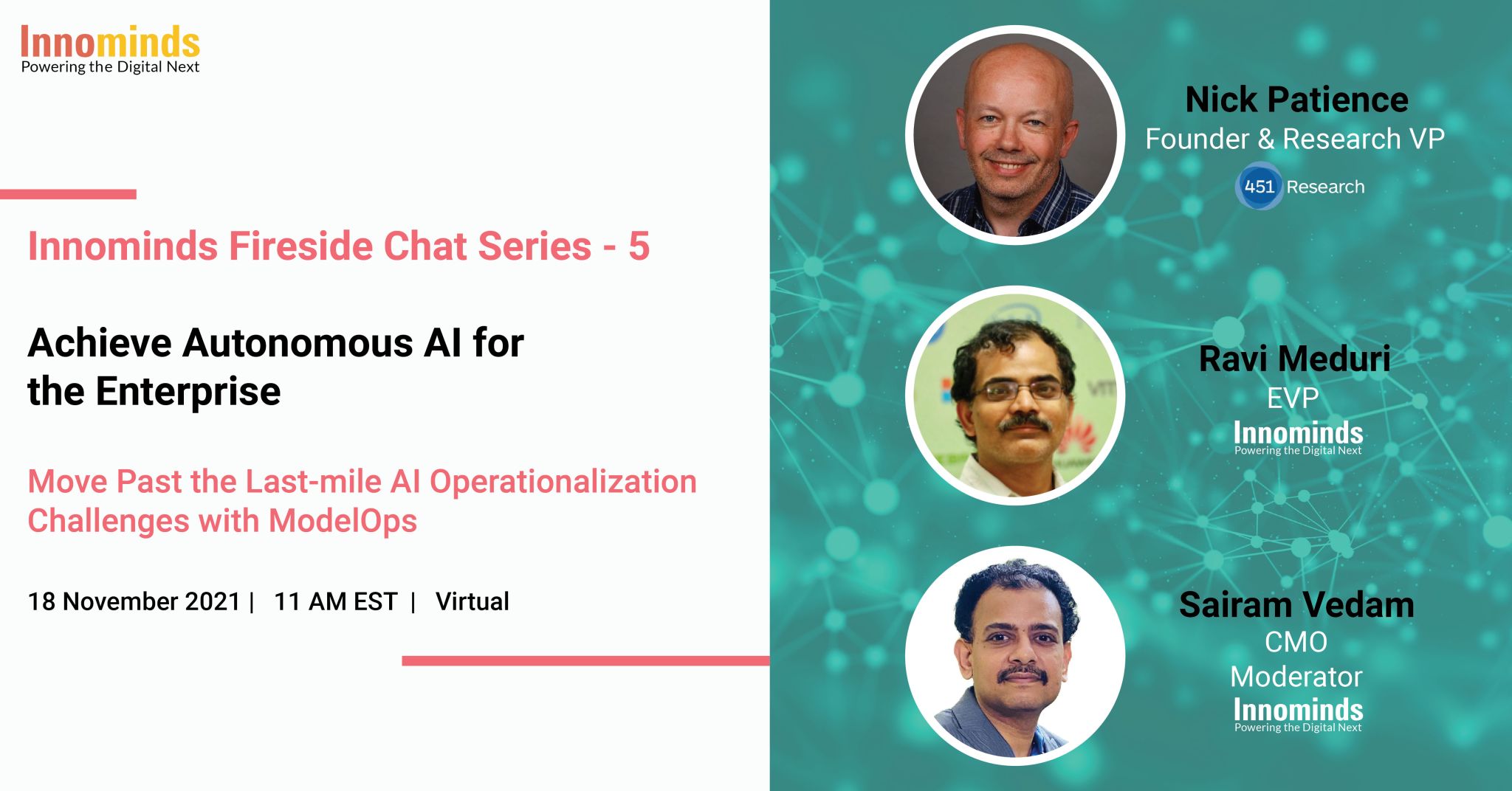 Achieve Autonomous AI for the Enterprise, Online Event