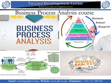 Business Process Analysis course, Nairobi, Nairobi County,Nairobi,Kenya
