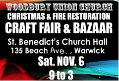 Woodbury Church Lighthouse Christmas in the Village Bazaar and Craft Fair