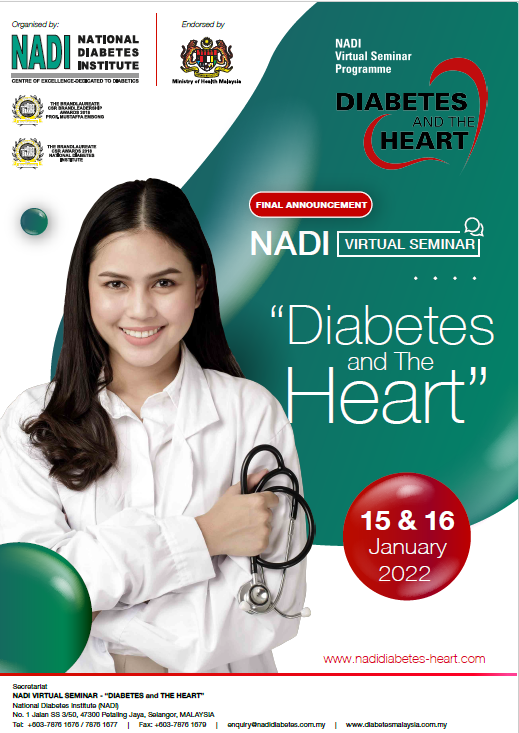 NADI Virtual Seminar "Diabetes and the Heart", Online Event