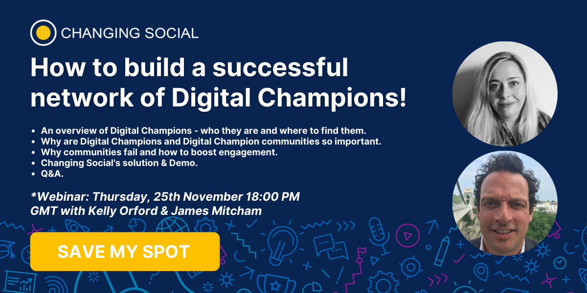 How to build a successful Digital Champions network, Online Event