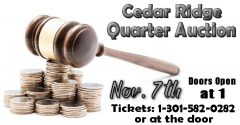 Cedar Ridge Quarter Auction