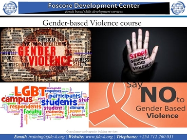 Gender based Violence course - Training or Development Class