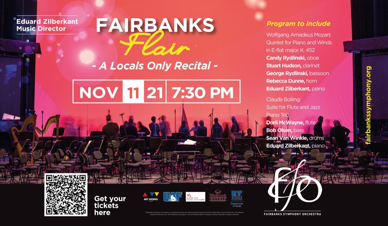 Fairbanks Flair! An FSO Locals Only Recital, Fairbanks, Alaska, United States