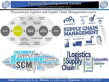 Procurement logistics and Supply Chain Management course, Nairobi, Nairobi County,Nairobi,Kenya