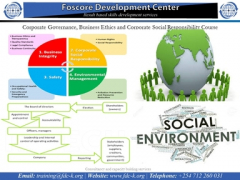 Corporate Governance, Business Ethics and Corporate Social Responsibility course