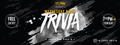 Wednesday Night Trivia at Johnnie Fox's