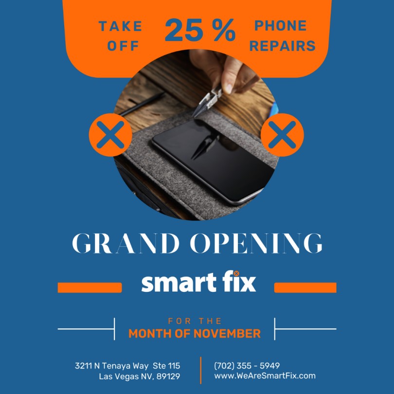 **GRAND OPENING** Smart Fix North West, Clark, Nevada, United States