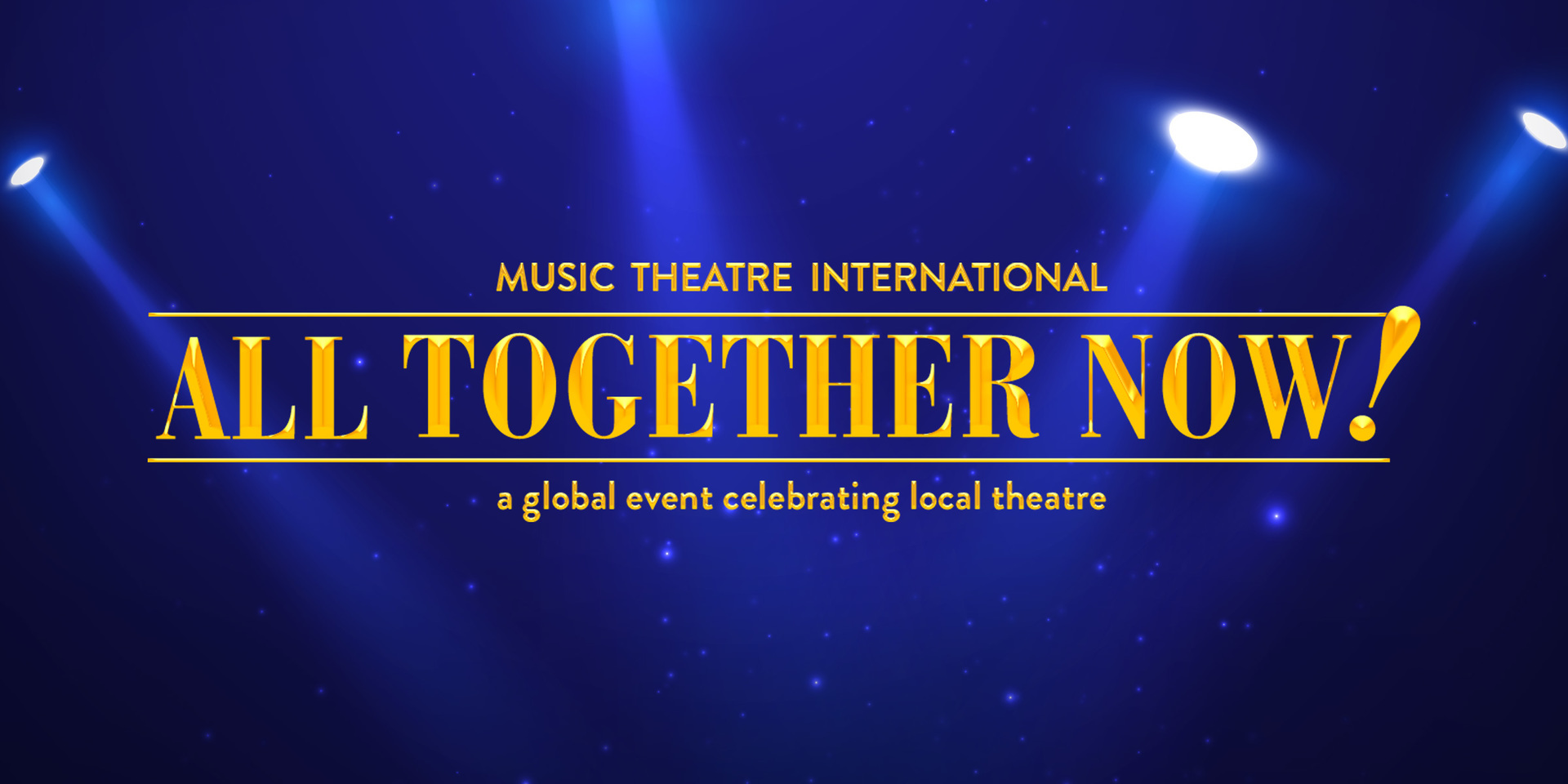 Broadway Musical Revue- All Together Now!, Online Event