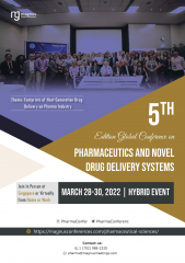 5th Edition of Global Conference on Pharmaceutics and Novel Drug Delivery Systems