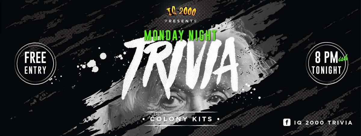 Monday Night Trivia at Colony Kits, Vancouver, British Columbia, Canada