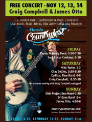James Otto and Craig Campbell to Headline a Weekend of Country Acts at Florida Countryfest 2021