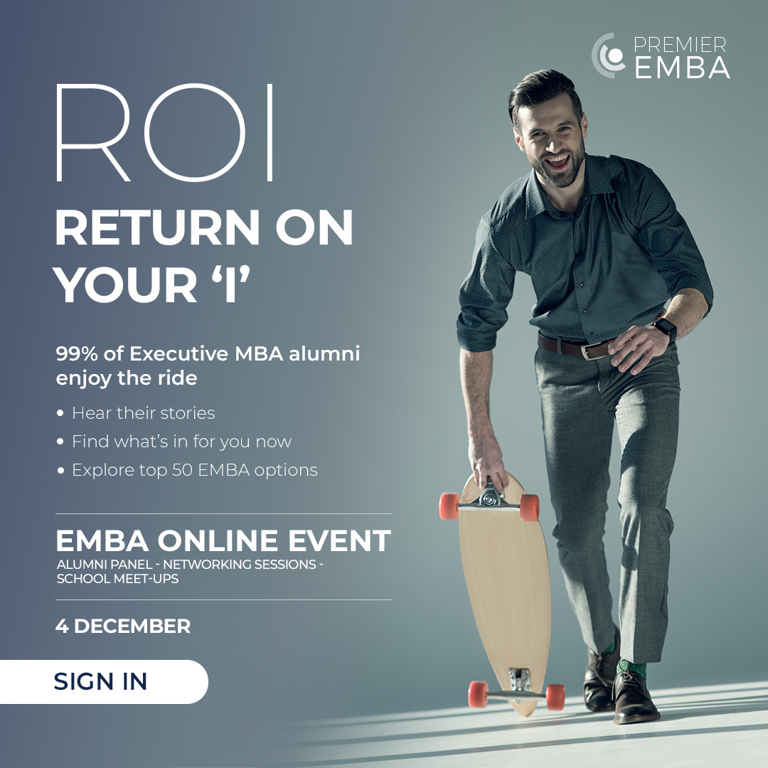 Network Online with Business Schools and Executive MBA Alumni, Online Event