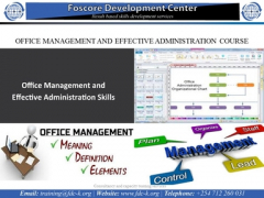 Office Management And Effective Administration Course