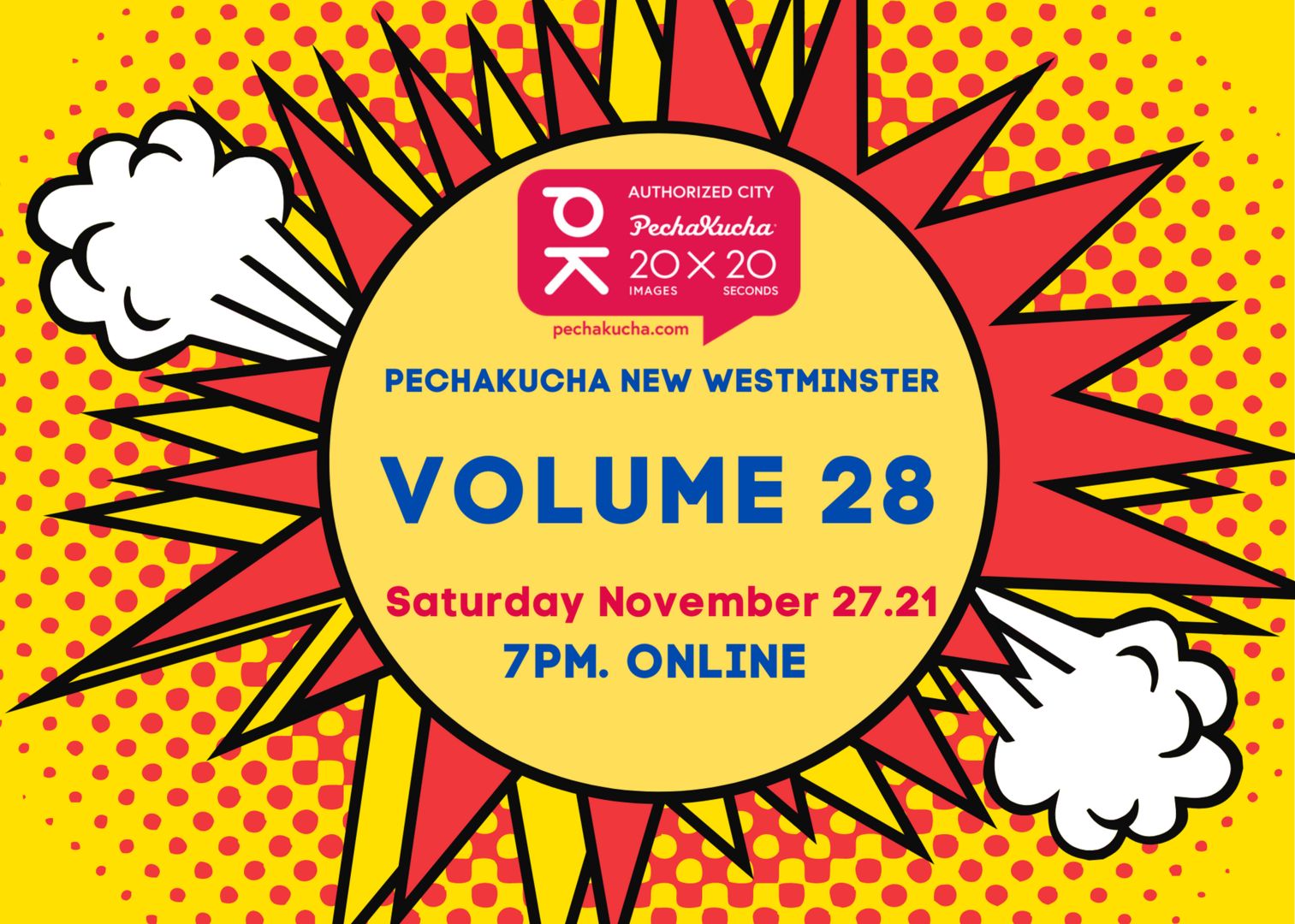 PechaKucha New West #28, Online Event