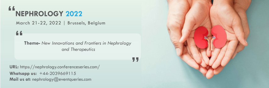 11th International Conference on Nephrology & Therapeutics, Bruxelles, Bruxelles-Capitale, Belgium