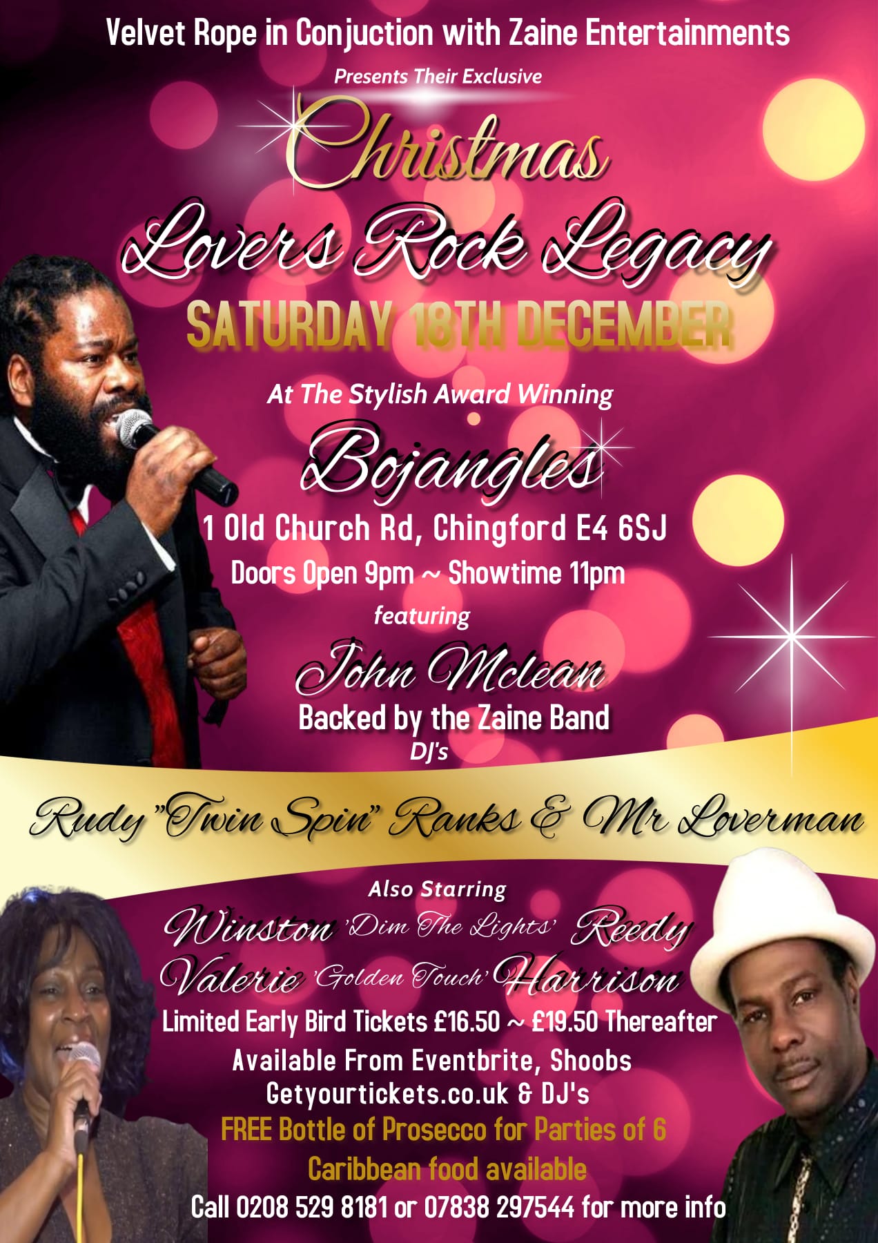 Lovers Rock Party in Chingford - Christmas Lovers Rock Legacy, Chingford, London, United Kingdom