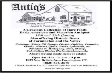 ANTIQUE APPRAISAL DAY - FREE VERBAL APPRAISAL - Every Saturday, Farmington, Connecticut, United States