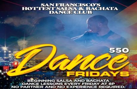Dance Fridays Live Salsa and Bachata with Orquesta ORIGINAL, Bachata, Beginning Dance Lessons for All, San Francisco, California, United States