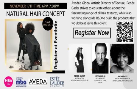 NATURAL HAIR CONCEPT WITH AVEDA, Online Event