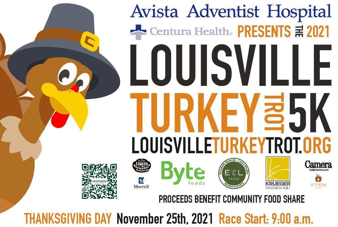 Avista Adventist Louisville Turkey Trot 5K, Louisville, Colorado, United States