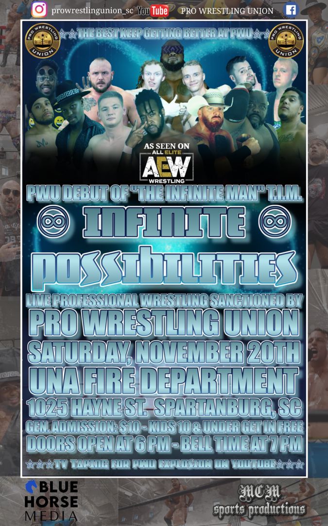 Pro Wrestling Union presents "Infinite Possibilities", Spartanburg, South Carolina, United States