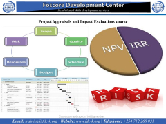 Project Appraisals and Impact Evaluations course 1