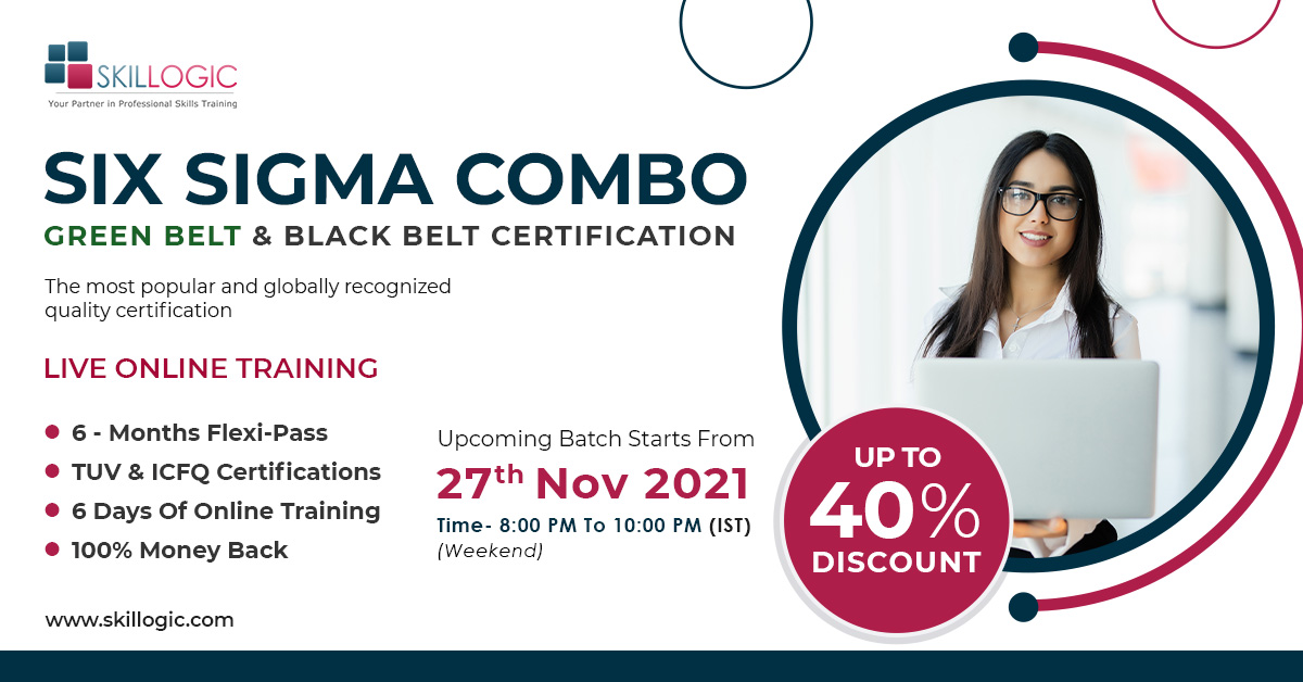 SIX SIGMA TRAINING (COMBO) - ONLINE BATCH, Online Event