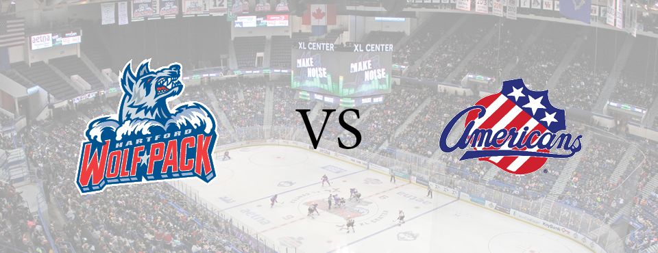Hartford Wolf Pack vs Rochester Americans, Hartford, Connecticut, United States