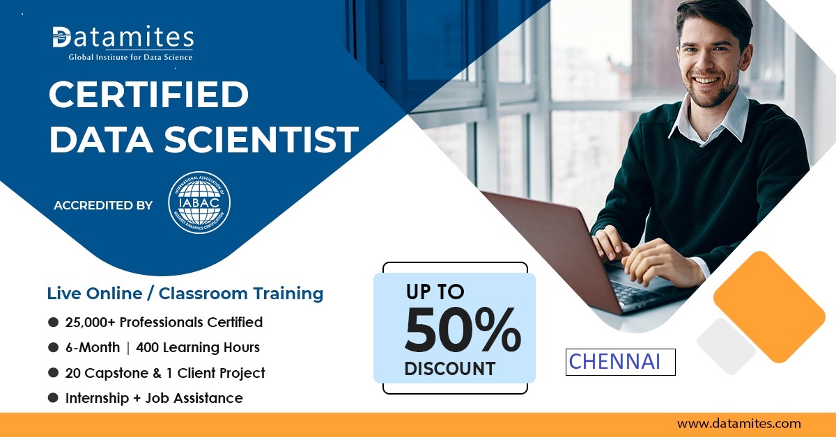Certified Data Scientist-Chennai, Online Event