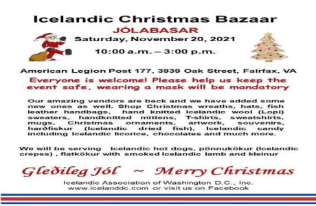 Icelandic Christmas Bazaar, Fairfax, Virginia, United States