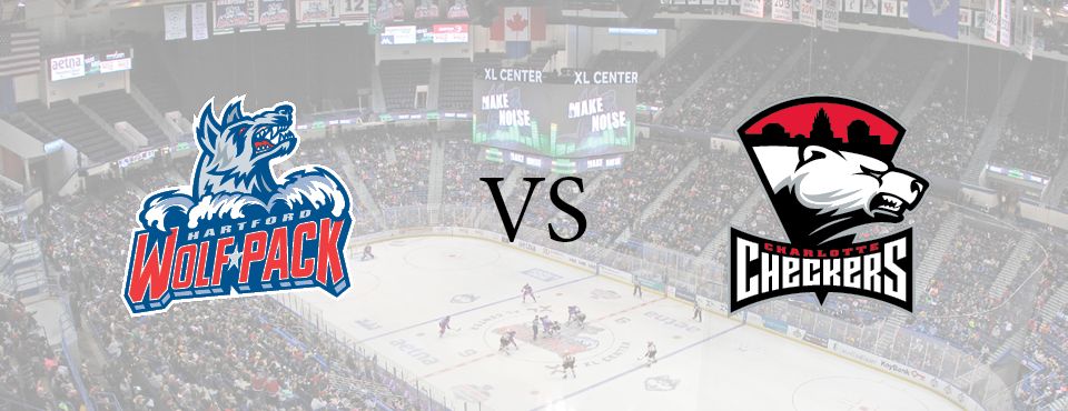 Hartford Wolf Pack vs Charlotte Checkers, Hartford, Connecticut, United States