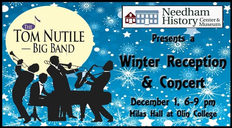 Needham History Center Winter Reception and Concert with the Tom Nutile Band, Needham, Massachusetts, United States